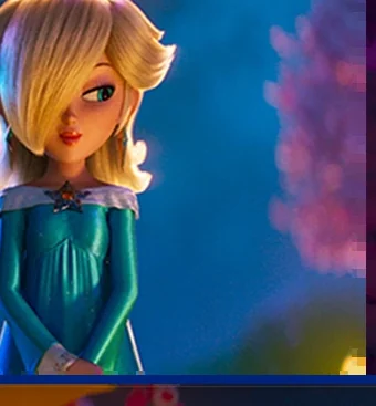 Princess Rosalina, guardian of the galaxies, under threat among the stars